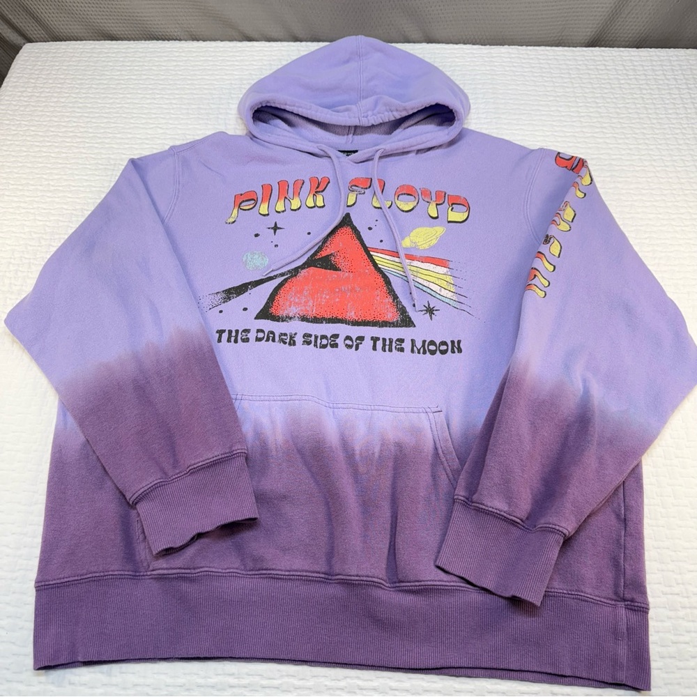 Pink Floyd Purple Ombre Hoodie - Picture 2 of 7